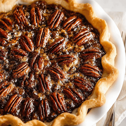 Chocolate Bourbon Pecan Pie Recipe