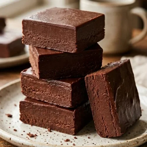 Easy 2 Ingredient Semisweet Chocolate Fudge recipe