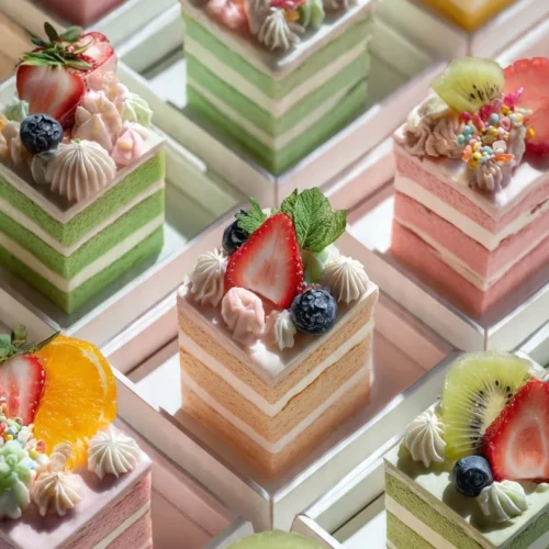 Colorful bento cake ideas for easy and trendy dessert inspiration