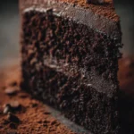 Delicious homemade brownie bread with rich chocolate flavor