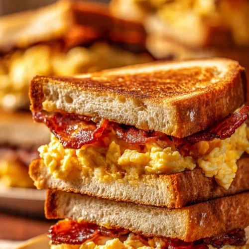 Delicious Crack Breakfast Sliders with eggs and sausage on soft rolls