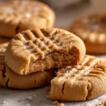 Healthy cinnamon sweet potato cookies on a plate, perfect for breakfast.
