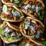 Sheet Pan Chicken Pitas with Herby Ranch recipe and ingredients