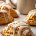 Delicious S'mores Scones baked with chocolate, graham crackers, and marshmallows