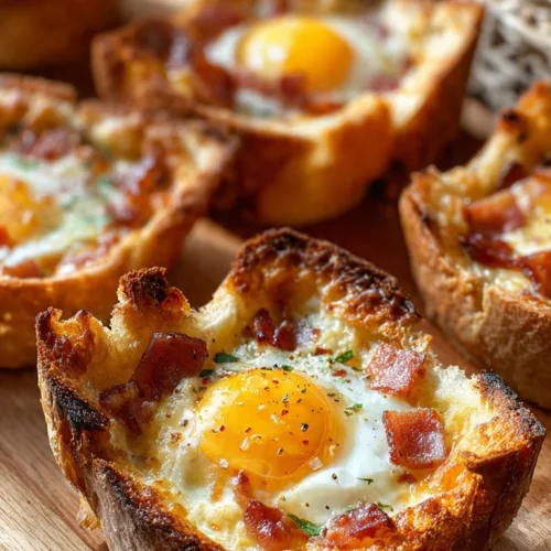 Twice baked loaded breakfast potatoes topped with cheese, bacon, and green onions