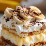 Delicious Banana Delight Dessert served in a bowl with fresh banana slices