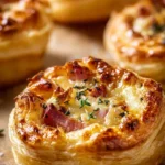 Delicious ham and cheese pinwheels served as a party appetizer