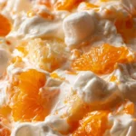 Bowl of Hawaiian Fruit Salad topped with Cool Whip, vibrant and refreshing.