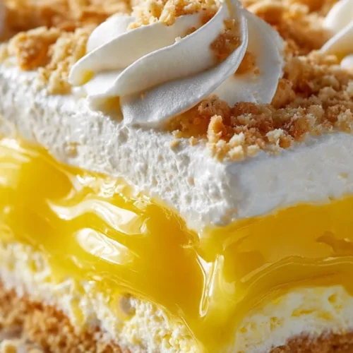 Delicious Oreo Lemon Dessert with creamy layers and lemon zest topping
