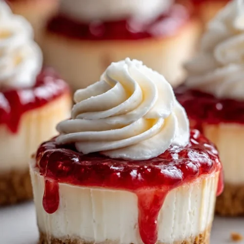 Delicious no bake mini cheesecake cups served on a dessert platter