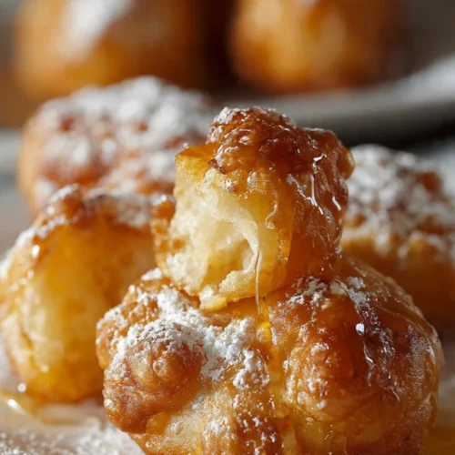 Fried sopaipillas served with honey and cinnamon sugar