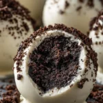 Homemade delicious Oreo Balls ready to enjoy as a sweet treat