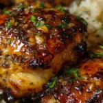 Easy air fryer chicken thighs recipe with boneless skinless chicken