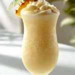 Refreshing Pina Colada cocktail with tropical pineapple and coconut flavors