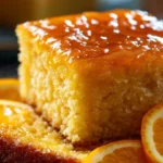 Delicious Orange Ginger Honey Cakes served on a rustic plate