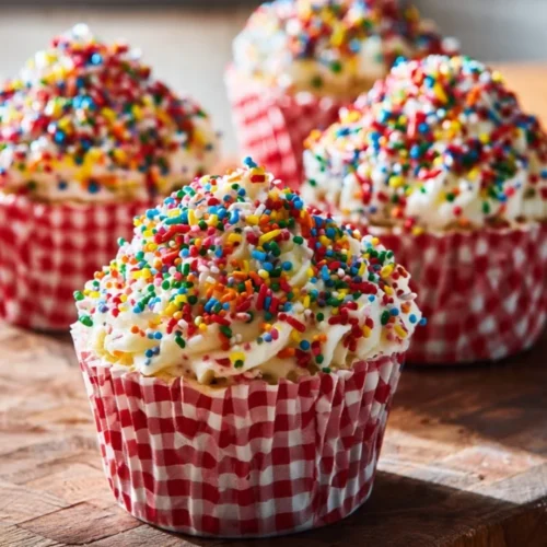 Viral Dot Cakes featuring a Blueberry Lemon flavor, beautifully decorated and ready to serve.