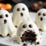 Ghost-themed dessert recipes for Halloween treats and spooky celebrations.